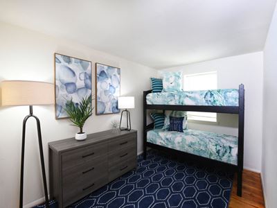Second bedroom with bright natural light
